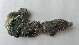 葡萄石 原石 玉髄 グレープアゲート(グレープカルセドニー) 71g 天然石鉱物標本