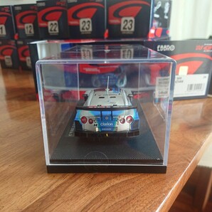 《未開封》エブロ 44046 EBBRO 1/43 SUPER GT500 #24 WOODONE ADVAN Clarion GT-R SILVER/BLUE ウッドワン アドバン クラリオンの画像10