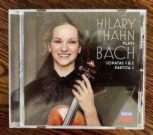 HILARY HAHN - BACH; SONATA 1 & 2/ PARTITA 1 DECCA