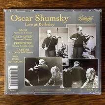 OSCAR SHUMSKY - LIVE AT BERKELEY BIDDULPH_画像2