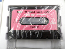 未使用保管品 MSX FM ヴォイスデータ 96 FM VOICE DATA 96 YAMAHA ヤマハ 取説欠品 札幌市 西岡店_画像5