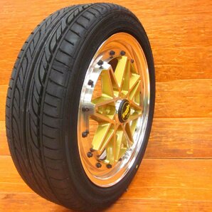 【Y4】限定品 新品セット☆WORK エクイップ Equip 03 15インチ 5.0J +42 PCD100 4H グッドイヤー LS2000 Hybrid2 165/55R15 軽自動車☆の画像3