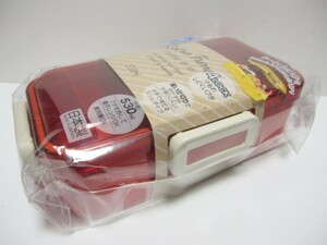 *新品*抗菌食洗機対応ふわっと弁当箱*530ml*4点ロック*ドーム型のフタでふわっと盛れる*食洗機OK*銀イオンで抗菌*日本製*