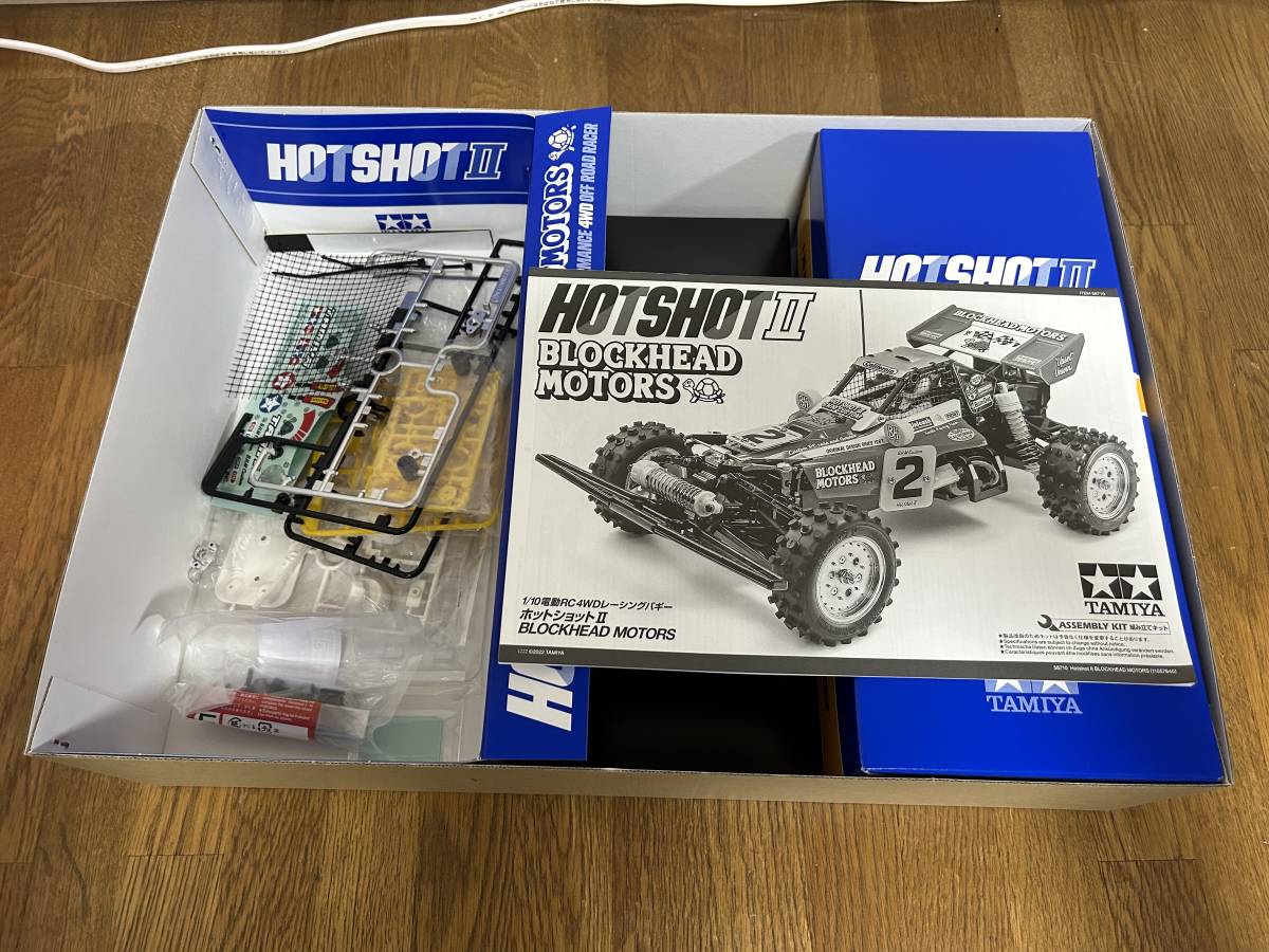 タミヤ RC ホットショット2 BLOCKHEAD MOTORS 組み立て済み!未走行