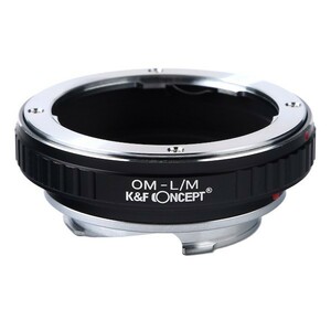 K&F Concept lens mount adaptor KF-OMM ( Olympus OM mount lens - Leica M mount conversion )