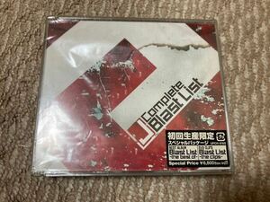 LUNA SEA J Complete Blast List 初回生産限定