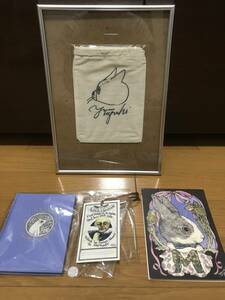 higchiyuuko autograph illustration autographed pouch amount attaching .... ..sioli memo pad attaching rare 