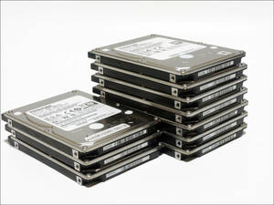 TOSHIBA 2.5インチHDD MQ01ABD075 750GB SATA 10個セット #11204