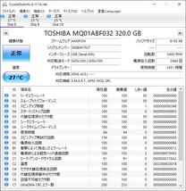 TOSHIBA 2.5インチHDD MQ01ABF032 320GB SATA 10個セット #11149_画像8