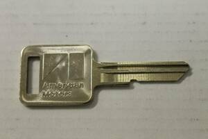 クライスラー スペアキー 鍵 ブランクキー KEY US純正品 新品 AMC 1987-1990 CHRYSLER 83501972 MOPAR