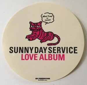 サニーデイ・サービス LOVE ALBUM ステッカー Sunny Day Service