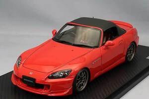 イグニッションモデル 1/18 ホンダ S2000 （AP2） レッド / BBS RG-Rタイプ 17インチホイール IG2587