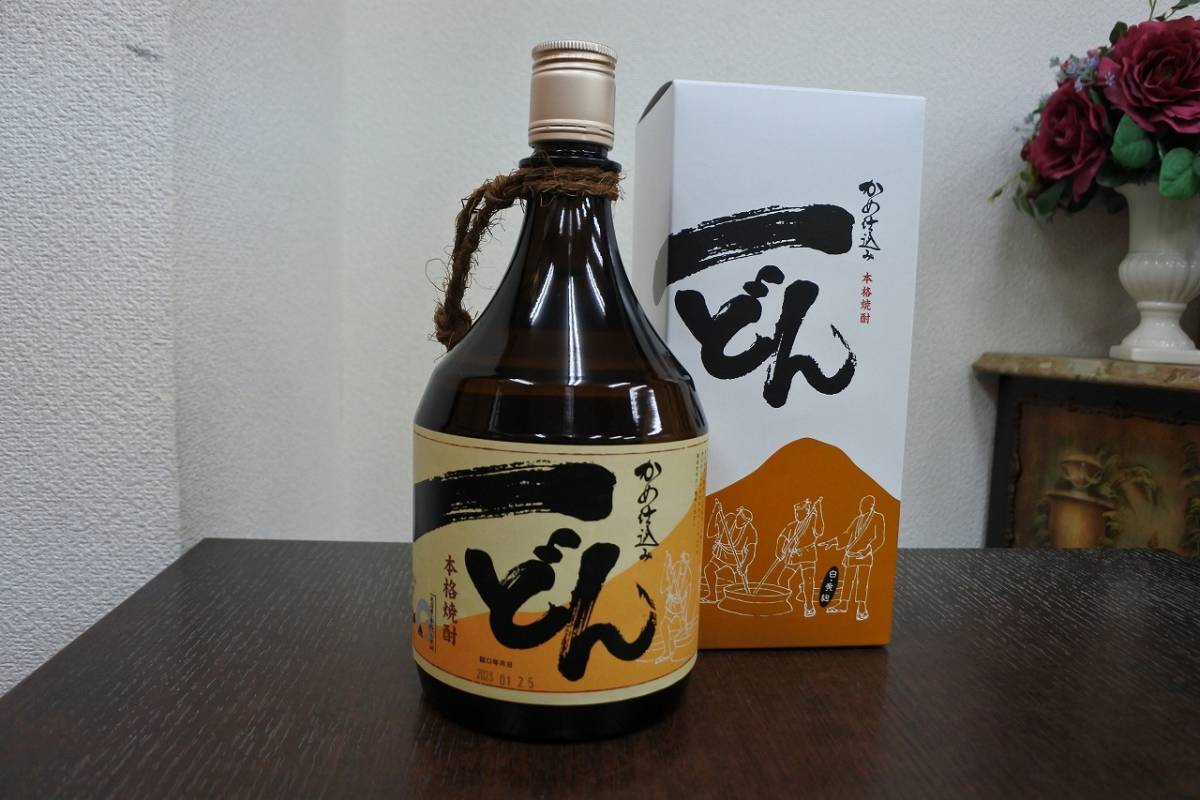 ヤフオク! -「焼酎一どん」(焼酎) (アルコール)の落札相場・落札価格