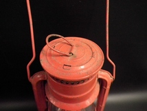 WINGED WHEEL No.500 日本製 レッド 赤 ハリケーンランタン 灯油 ランプオイル 別所ランプ アウトドア 照明器具_画像2