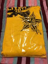 水樹奈々 UNION-LIMITED Tシャツ イエロー Lサイズ 「NANA MIZUKI LIVE UNION 2012」 宮城会場限定_画像3