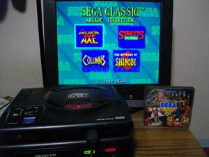 ジャンク品メガCD SEGA CLASSIC ARCADE COLLECTION