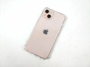 iPhone 13用 ソフトカバー ケース クリア 透明 耐衝撃 バンパーケース TPU