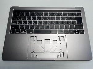 （期間限定割引中）Apple MacBook Pro Retina A2159 Mid2019 13インチ用 JISキーボード＋ボトムケース (ダークグレイ) [1284]