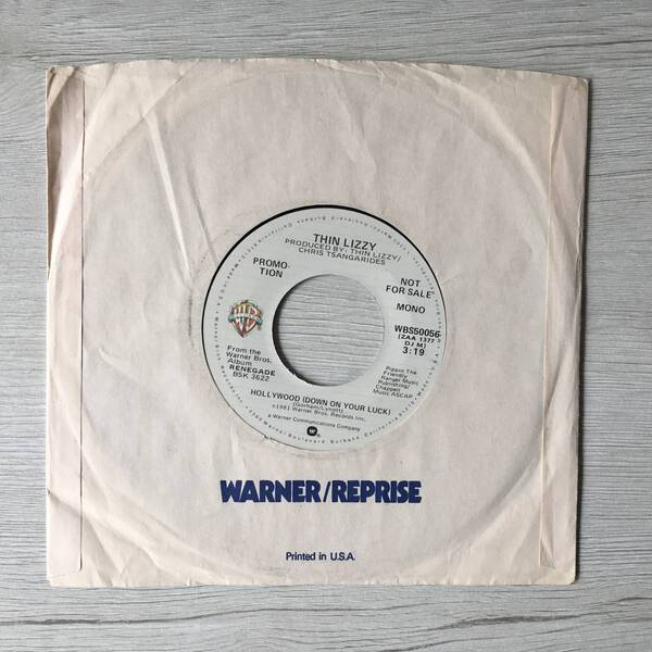 THIN LIZZY HOLLYWOOD US盤 PROMO