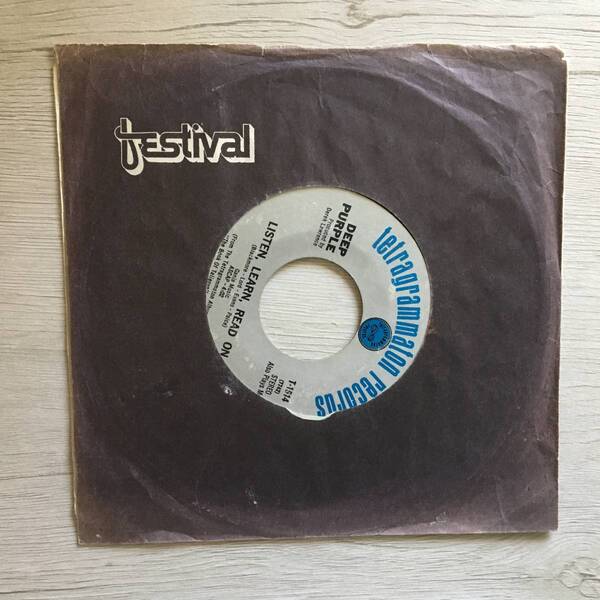 DEEP PURPLE RIVER DEEP-MOUNTAIN HIGH US盤 太文字