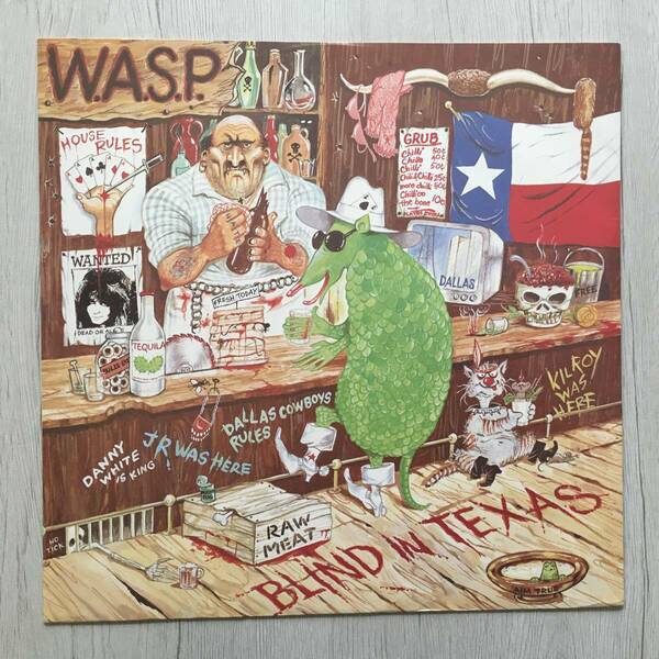 W.A.S.P. BLIND IN TEXAS UK盤　