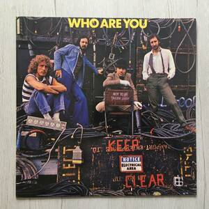 THE WHO WHO ARE YOU マレーシア盤