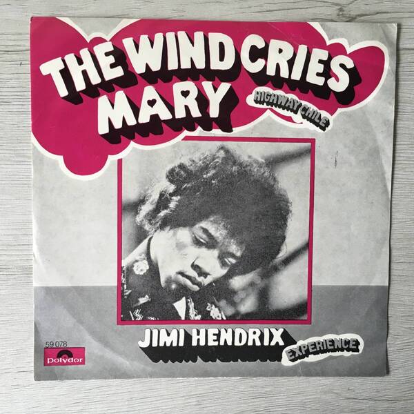 JIMI HENDRIX THE WIND CRIES MARY スウェーデン盤