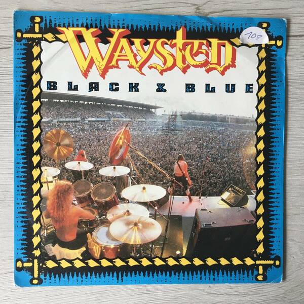 WAYSTED BLACK & BLUE UK盤