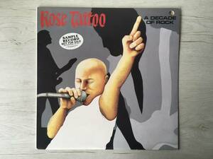 ROSE TATTOO A DECADE OF ROCK オーストラリア盤　PROMO
