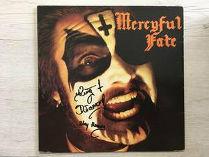 MERCYFUL FATE BLACK FUNERAL UK盤　KING DIAMONDサイン