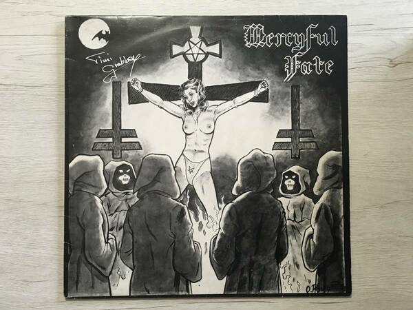 MERCYFUL FATE A CORPES WITHOUT A SOUL オランダ盤　ハンクシャーマン　ティミハンセンサイン付　ライブフライヤー
