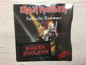 IRON MAIDEN INFINITE DREAMS UK record patch new goods unopened 