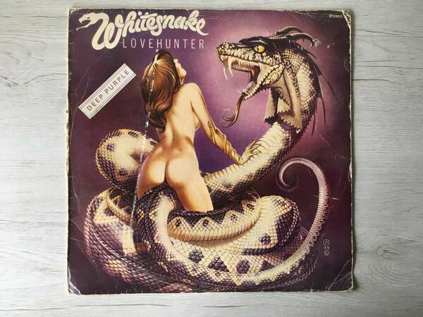 WHITESNAKE LOVEHUNTER トルコ盤　DEEP PURPLE ステッカー