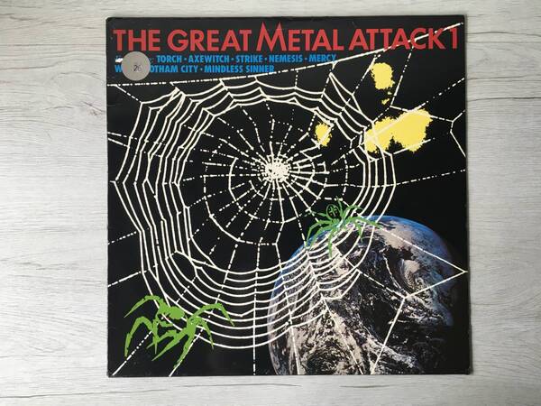 THE GREAT METAL ATTACK PART1 AXEWITCH TORCH NEMESIS WIZZ GOTHAM CITY STRIKE MIDLESS SINNER スウェーデン盤