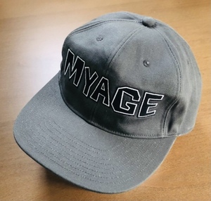 CA4LA 日本製 CAP グレー MY AGE 刺繍 キャップ 帽子 カシラ コラボ 多数 人気 ブランド や 音楽 カルチャー 好きに も 共用 シェア