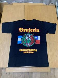 brujeria Tシャツレア 2006ツアーnapalm death corrupted fear factory asesino carcass grind metal nyhc terrorizer brutal truth crust