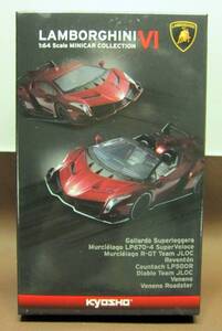 京商1/64★ランボルギーニ ミニカーコレクション６★LAMBORGHINI Gallardo Superleggera レッド★KYOSHO2015