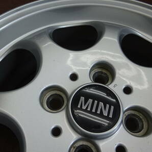 A-126 ＢＭＷ ＭＩＮＩ 純正 15×5.5J ET45 PCD100 4H 4本 軽量 約5.4キロ ミニ RACING SPORTS 人気のデザイン 大特価 ！の画像6