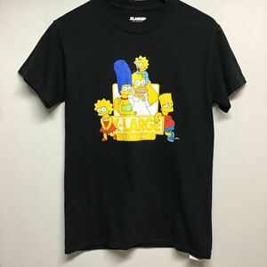 【X-LARGE エクストララージ】 01182168 THE SIMPSONSシンプソンズ　プリント Tシャツ S コットン ブラック　BLK 2306oki