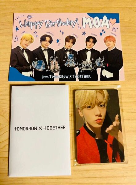 TXT TOMORROW X TOGETHER ファンクラブ　継続 トレカ