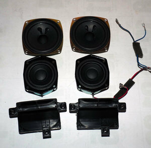 * speaker DENON(?) 3 kind 2 set 07282V 422868 XY simple operation verification ending with defect *