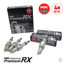 NGK スパークプラグ プレミアムRX イリジウム 4本セット 1台分 出荷締切18時 パジェロ タウンボックス ミニカ 等 DCPR7ERX-P_画像1