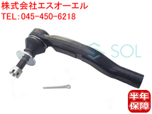 トヨタ プリウス(ZVW30 ZVW35) タイロッドエンド 左側 45047-49165 出荷締切18時_画像1