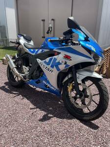 スズキGSX-R125 100周年限定カラー令和2年新車購入GSXR125 gsx-r125距離1500kmヨシムラマフラーUSBポート付き