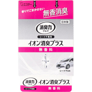 クルマの消臭力 シート下専用 イオン消臭プラス 無香料 200g