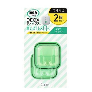  дезодорация сила DEOX для туалета ..2 шт C зеленый 12ML