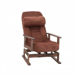 折りたたみ式 木肘回転高座椅子 SP-823R(C-01) BR