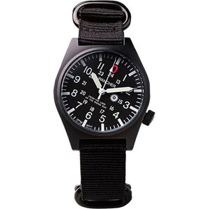 WANCHER メンズ腕時計 GURKHA3 （グルカ） PVD スーパールミノバ採用 傾斜30度の文字盤 日本製ムーブメント 【ワンチ?