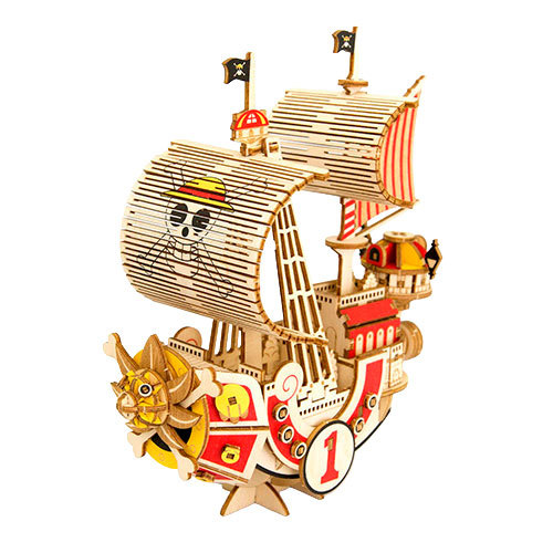 Azone Wooden Art ки-гу-ми One Piece Thousand Sunny X9105-1, игрушка, игра, Развивающие игрушки, другие