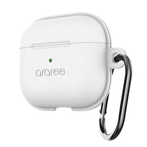 araree ソフトケース for AirPods (第3世代) POPS ホワイト AR22186AP3WH